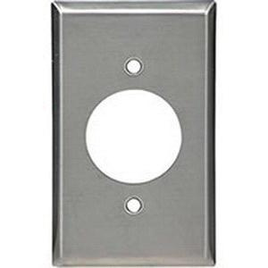 P1102.jpg Mulberry 97221 430 Stainless Steel 1-Gang Wallplate 30/50-Amp 3-Wire Range/Dryer Receptacle