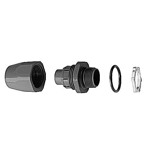 Thomas & Betts LT43F-NEW PVC 2-Piece Non-Metallic Liquidtight Straight Fitting 1-Inch Carlon&reg;