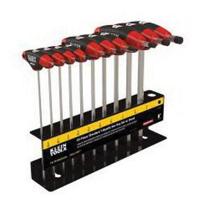 Klein Tools JTH610E 6-Inch Hex Key Set With Stand 3/32 - 3/8-Inch Journeyman