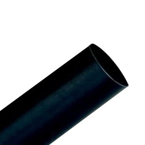 3M FP301-1-48IN-BLACK-HDR Thin Wall Heat Shrink Tubing 48-Inch x 1-Inch Polyolefin Black