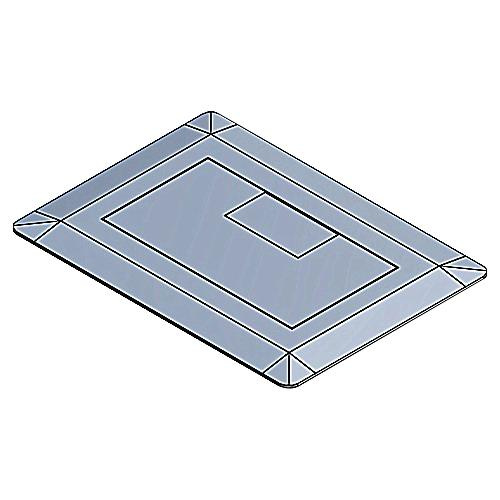 P11666.jpg Thomas & Betts E9761S Thermoplastic 1-Gang Non-Metallic Open Floor Box Cover With Carpet Flange 7.13-Inch x 5-Inch Carlon®