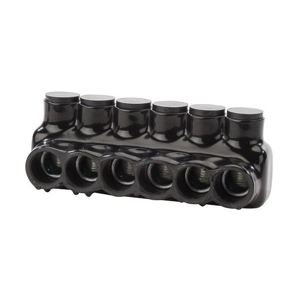 NSI IPLD350-6 Plastisol IPLD Series Insulated Multi-Tap Connector 6-Port 350-MCM-6-AWG Polaris