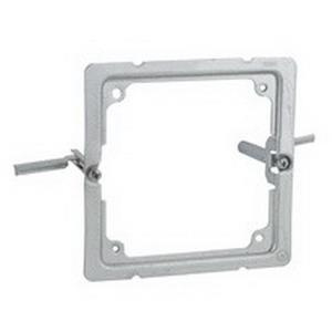P11699.jpg Raco 205RAC Galvanized Steel Flat Life Safety Steel Wall Box Mounting Bracket 4-Inch x 4-Inch Raco® Retro-Ring®