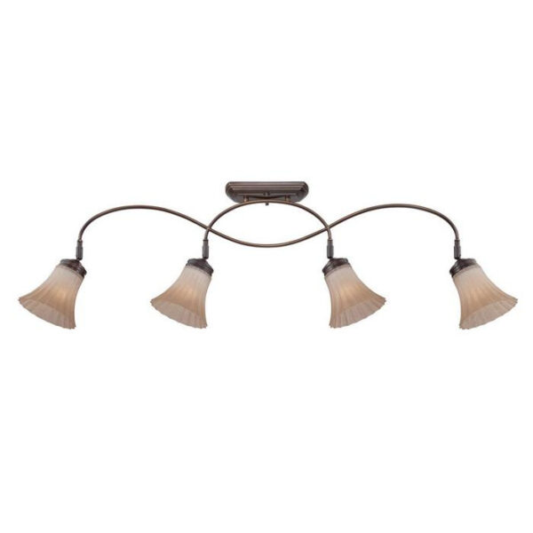 P117237.jpg Quoizel Lighting ALZ1404PN Track Light 100-Watt 4-ft 120-Volt AC Palladian Bronze Aliza