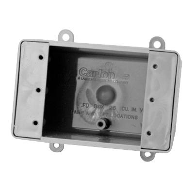 P11751.jpg Thomas & Betts E9801 1-Gang Deep FD Device Box Blank4-5/8-Inch x 2-7/8-Inch x 2-3/4-Inch Gray Carlon®