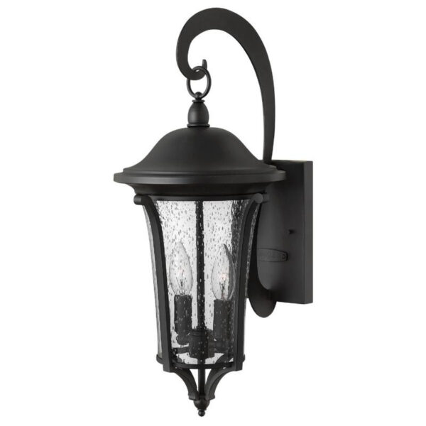 P118842.jpg Hinkley Lighting 1384BK 2-Light Wall Lantern 60-Watt 120-Volt Black Chesterfield