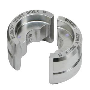 Burndy U-997 Stainless Steel Circular Non-Butting U-Die Orange