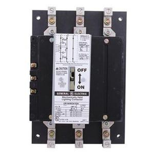 P119608.jpg GE Industrial CR160MC4102A Mechanically Held Lighting Contactor 3-Pole 60-Amp Shallow Mount