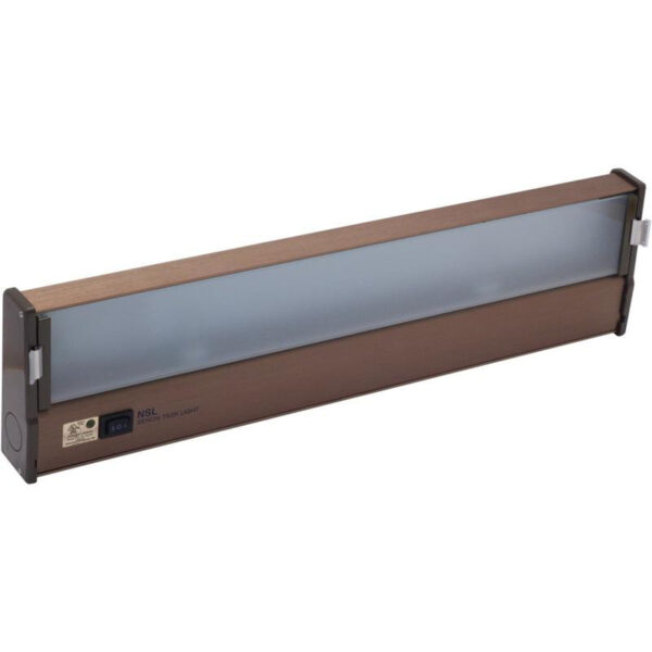 NSL LTS-2-HW/BZ 2-Light Hardwire LED Task Light 5.2-Watt 120-Volt AC 3100K Bronze LED Task Star