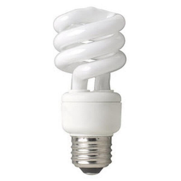 TCP 8010143 T3 Compact Fluorescent Lamp 14-Watt E26 Medium Base 82 CRI 2700K SpringLamp&reg;