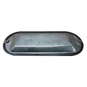 P120981.jpg Crouse-Hinds K350SG Sheet Steel Blank Cover With Integral Gasket 3-1/2-Inch x 4-Inch Condulet®