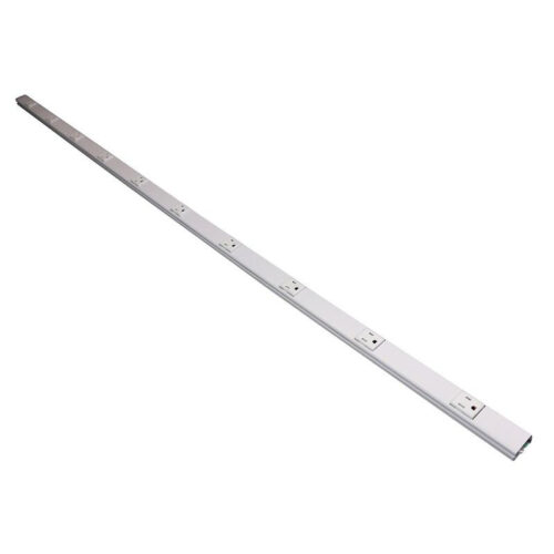 P121304.jpg Wiremold S20GB506TR 15-Amp 9 Outlet 2000 Series Tamper-Resistant 2-Piece 1-Channel Multi-Outlet System Stainless Steel Plugmold®