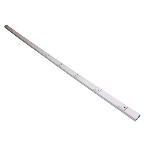 P121439.jpg Wiremold S20GB606TR 15-Amp 11 Outlet 2000 Series Tamper-Resistant 2-Piece 1-Channel Multi-Outlet System Stainless Steel Plugmold®