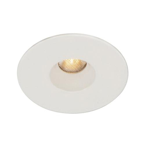 P121581.jpg WAC Lighting HR-LED211E-W-WT Dimmable 1-Inch Recessed Down Light Fixture 120-Volt AC Round (1) 3-Watt 85 CRI 3000K 160-Lumens LED White LEDme®