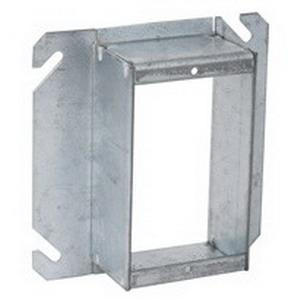 P12233.jpg Raco 785 Pre-Galvanized Steel 1-Gang Single Device Cover 4-Inch x 4-Inch x 1-1/2-Inch