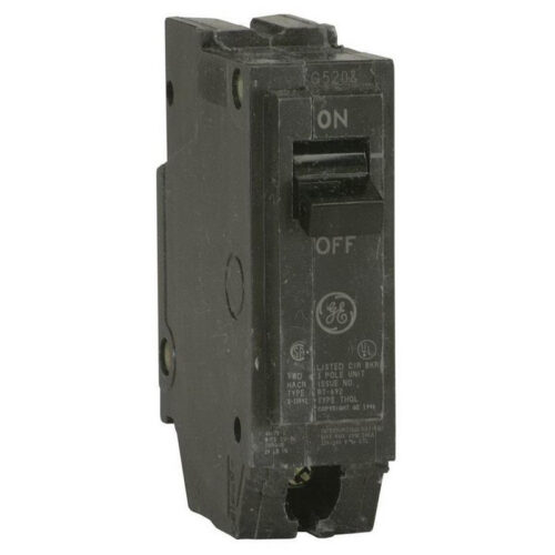 P12252.jpg GE Industrial THQL1115 Plug-In Mount Type THQL Feeder Molded Case Circuit Breaker 1-Pole 15-Amp 120/240-Volt AC