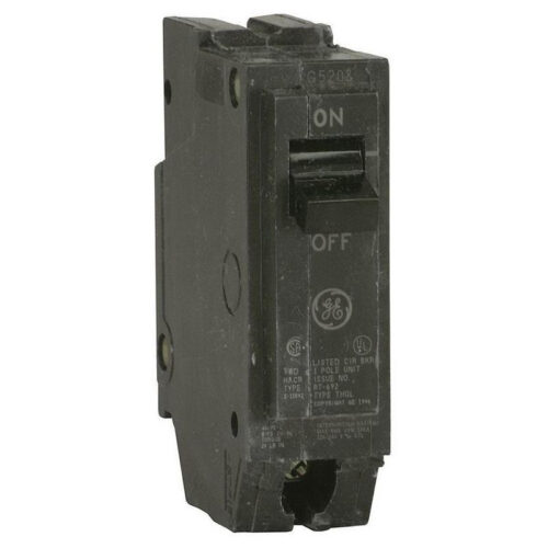 P12263.jpg GE Industrial THQL1120 Plug-In Mount Type THQL Feeder Molded Case Circuit Breaker 1-Pole 20-Amp 120/240-Volt AC
