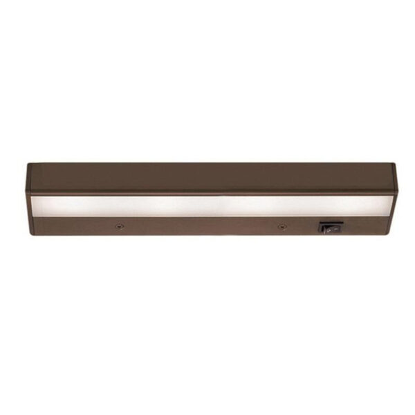 WAC Lighting BA-LED4-BB 4-Light BA-LED Series Light Bar 6.2-Watt 120-Volt AC 3000K Bronze Responsible Lighting&reg; LEDme&reg;