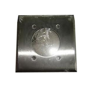 P1232.jpg Mulberry 97227 430 Stainless Steel 2-Gang Wallplate 30/50-Amp 3-Wire Range/Dryer Receptacle