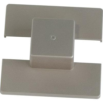 Progress Lighting P9123-09 Utilitarian/Commodity Style Floating Canopy Brushed Nickel For Use With Track Alpha Trak&reg;