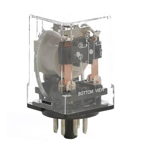 Selecta SR67S200A4 General Purpose Relay 24-Volt AC 10-Amp DPDT