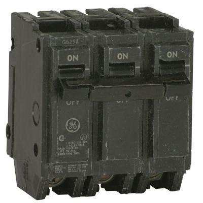 GE Industrial THQL32030 Plug-In Mount Type THQL Feeder Molded Case Circuit Breaker 3-Pole 30-Amp 240-Volt AC