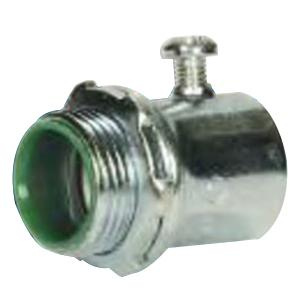 Sepco S4067 Zinc Plated Steel Insulated EMT Set Screw Connector 3/4-Inch