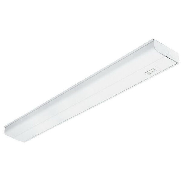 Lithonia Lighting UC825-120-SWR 1-Light UC8 Series Direct Wire Under Cabinet Light Fixture 25-Watt 120-Volt White