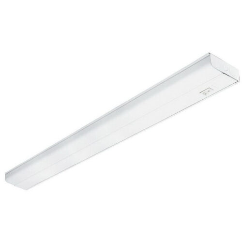 Lithonia Lighting UC832-120-SWR-M6 1-Light UC8 Series Direct Wire Under Cabinet Light Fixture 32-Watt 120-Volt White