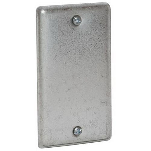 P12459.jpg Raco 860 Galvanized Sheet Steel 1-Gang Flat Handy Box Cover 2-5/16-Inch x 0.130-Inch x 4-3/16-Inch