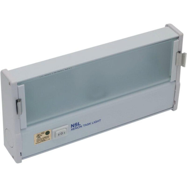 NSL LTS-1-HW/WH 1-Light Hardwire LED Task Light 5.2-Watt 120-Volt AC 3100K White LED Task Star