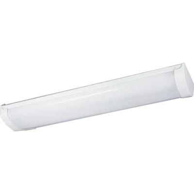 Progress Lighting P7137-30STR 2-Light Wrap Linear Slimline Wrap Modular Fluorescent Fixture 17-Watt 120-Volt White