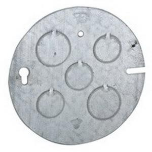 P12515.jpg Raco 890 Pre-Galvanized Steel Flat Concrete Ring Back Plate 4-1/2-Inch x 0.3-Inch