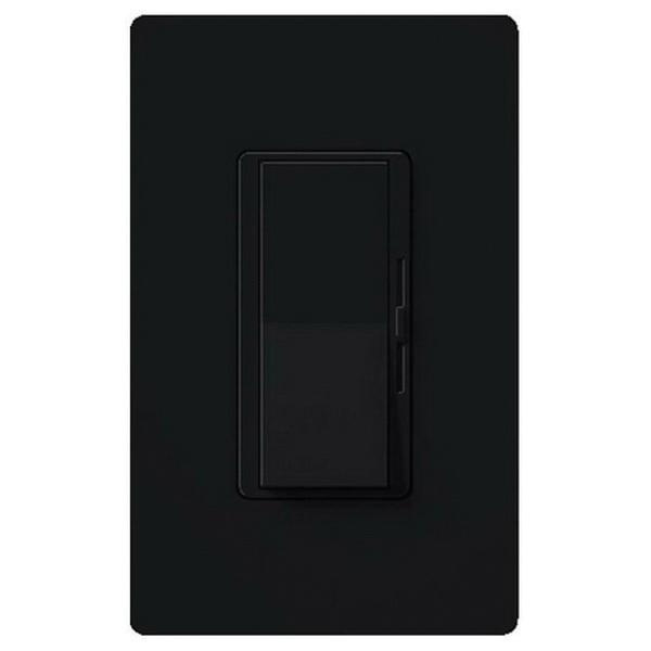 Lutron DVCL-153PH-BL 120-Volt at 60-Hz 1-Pole 3-Way Dimmer Black Clamshell Pack Diva&reg; CL&reg;