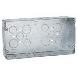 P12568.jpg Raco 942 Pre-Galvanized Steel 3-Gang Multi-Gang Box 8-5/8-Inch x 4-1/2-Inch x 2-1/2-Inch 90-Cubic-Inch