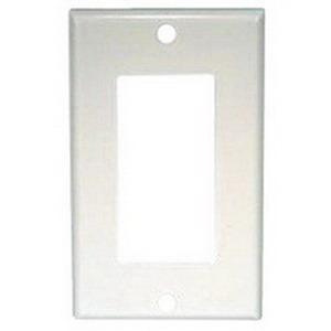 P1259.jpg Mulberry 97401 Device Mount Standard Size 1-Gang GFI Block Wallplate 1-Block Duplex/GFI Receptacle Stainless Steel