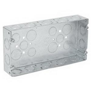 P12595.jpg Raco 952 Pre-Galvanized Steel 3-Gang Multi-Gang Box 8-5/8-Inch x 4-1/2-Inch x 1-5/8-Inch 60-Cubic-Inch