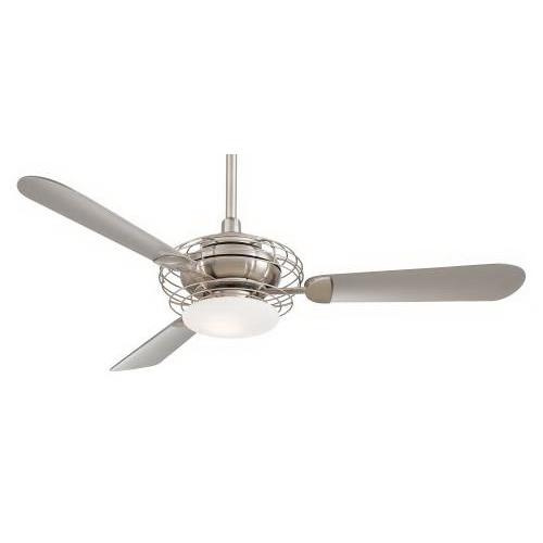 P126154.jpg Minka-Aire F601-BS/BN Acero Ceiling Fan With Light 52-Inch 3 Blade 3-Speed Brushed Steel/Brushed Nickel