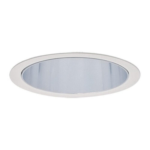 P12777.jpg Lightolier 1013WH 5-Inch Down Light Cone Reflector Trim Round Matte White LyteCaster