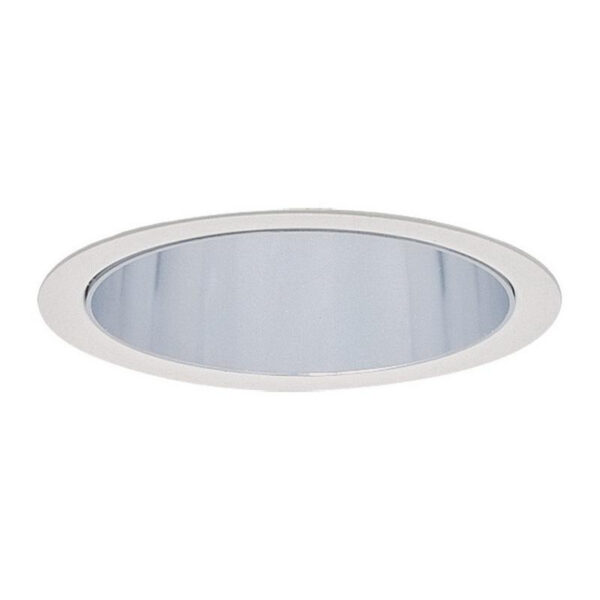 P12777.jpg Lightolier 1013WH 5-Inch Down Light Cone Reflector Trim Round Matte White LyteCaster