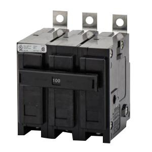 Eaton BAB3100HS Bolt-On Mount Type BAB Industrial Miniature Circuit Breaker With Shunt Trip 3-Pole 100-Amp 240-Volt AC Quicklag&reg;