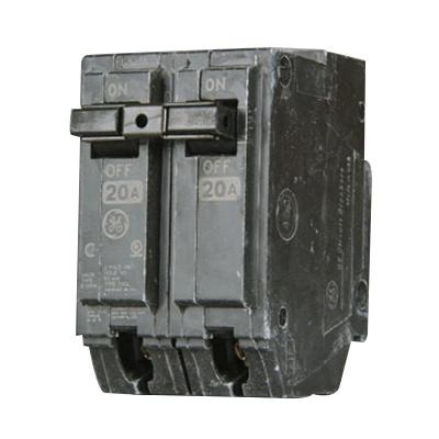 P243500.jpg GE Industrial THQL2120 Plug-In Mount Type THQL Feeder Molded Case Circuit Breaker 2-Pole 20-Amp 120/240-Volt AC