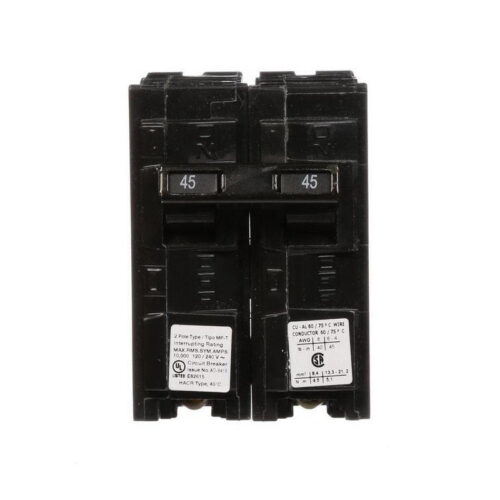 PN119347.jpg Murray MP245 Plug-In Mount Type MP-T Circuit Breaker 2-Pole 45-Amp 120/240-Volt AC